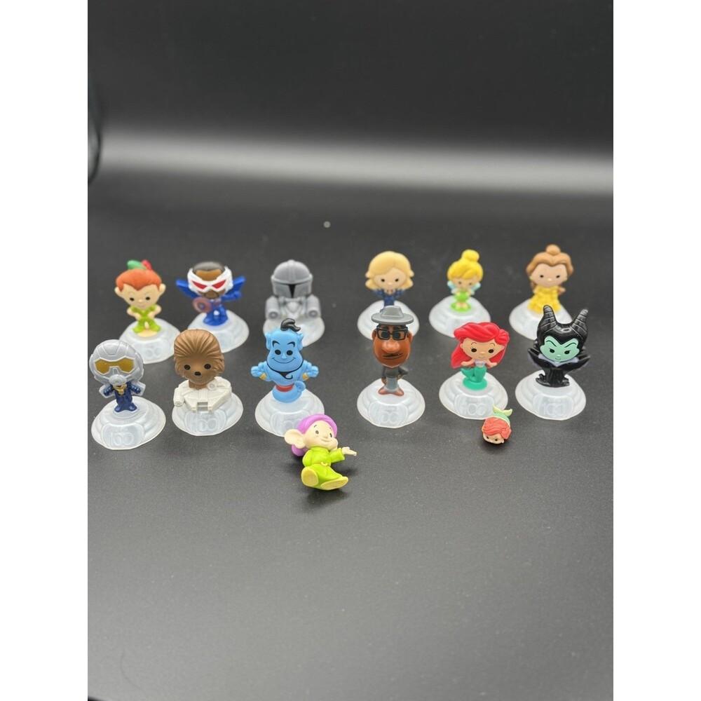 McDonald's Disney 100th Anniversary Happy Meal Toys Figure Lot of 12